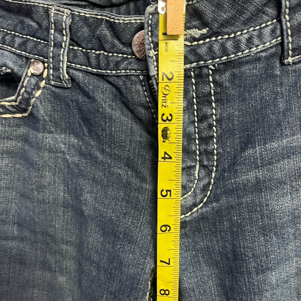 Paisley Sky Denim Jeans in Vintage Classic Blue - Picture 3 of 7